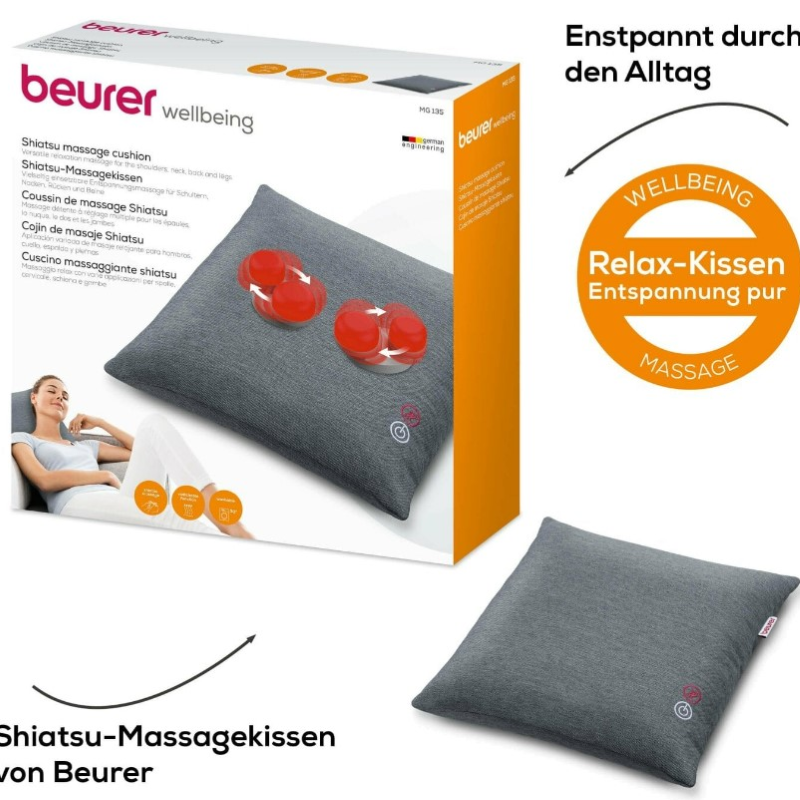 Beurer Shiatsu-Massagekissen MG 135 - scherervital Ihr online Sanitätshaus