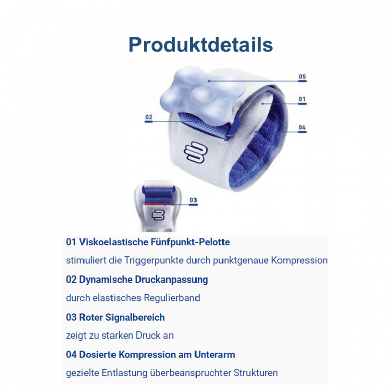 BAUERFEIND EpiPoint, elleboogbrace, zwart, één maat